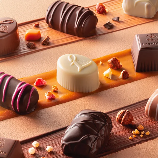 Pralines belgas Leonidas – chocolates artesanales en Punta del Este